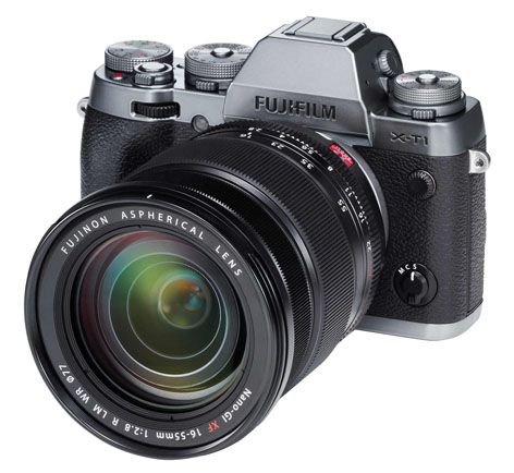 Fujifilm Fujinon XF16-55mm dal CES 2015 montato su X-T1GS